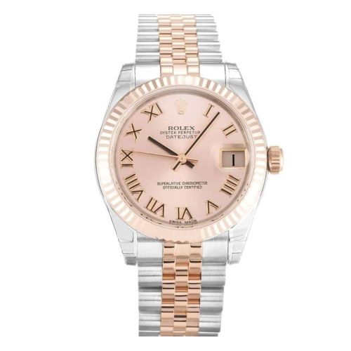 Rolex Datejust Mid-Size Pink Dial 178271 Ladies 31MM