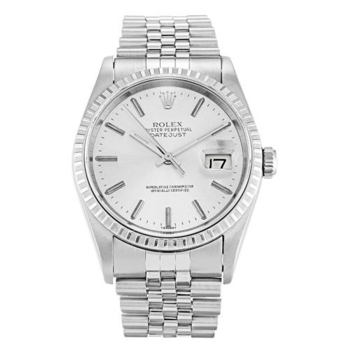 Rolex Datejust White Dial 16200 Mens 36MM