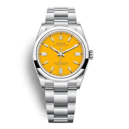 Rolex Oyster Perpetual 36mm Yellow Men 36MM