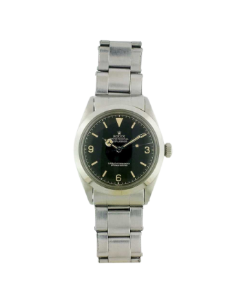 Rolex Vintage  Explorer 1016 Black Dial Year 1963