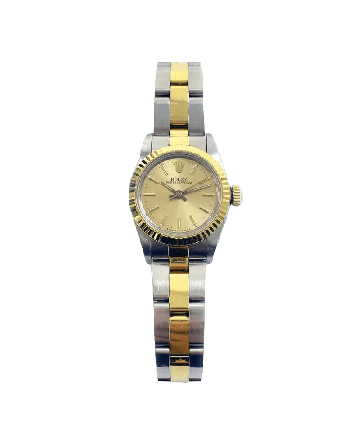 Rolex Oyster Perpetual 67193 Champagne Dial