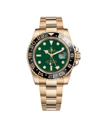 Rolex GMT Master II Green 116718GSO Mens 40MM